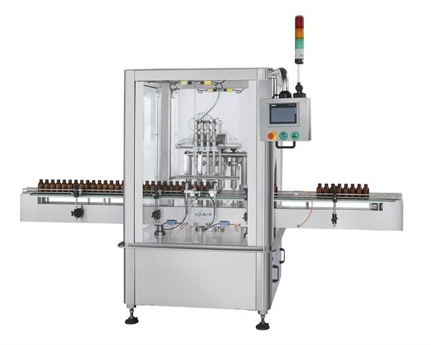 New CVC Model 3036-4H 4-Head Volumetric Piston Filler