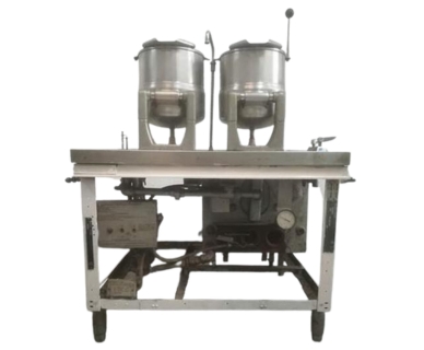 Groen model TDC/2-20 stainless steel twin kettle Groen model TDC/2-20 stainless steel twin kettle