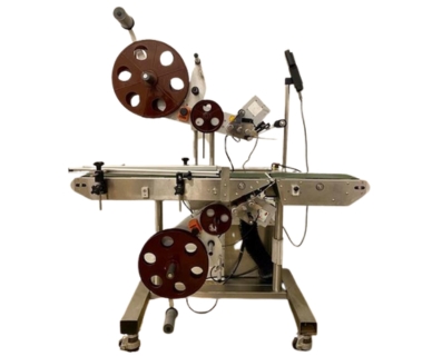 Used CVC Model 220B Top & Bottom Labeler